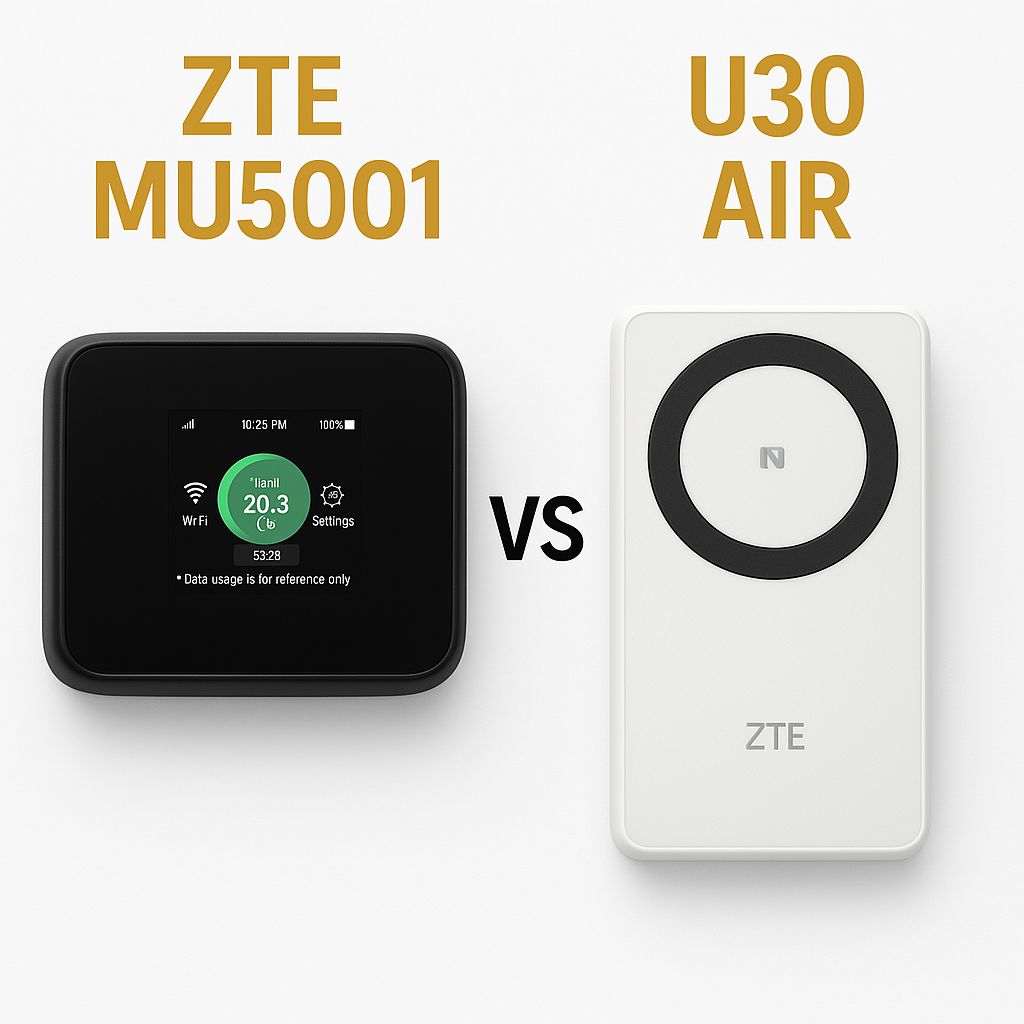 مقایسه تخصصی MU5001 با U30 Air؛ از چیپست تا باتری